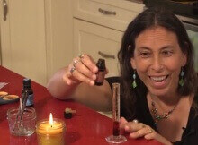 beeswax candle essential oils