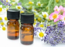 blending essential oils